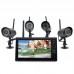 Spy Wireless 7 Inch DVR with 4 IP Cameras Kit Retail Box